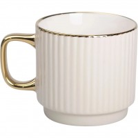 Чашка керамічна Liling Rongxiang Ceramic 300 мл (бежева)