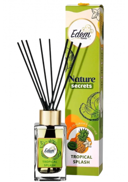 Аромадифузор з паличками Edem Home Nature Secrets Tropical Splash, 90 мл