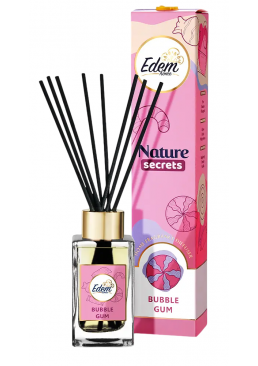 Аромадифузор з паличками Edem Home Nature Secrets Bubble Gum, 90 мл