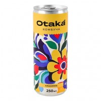 Безалкогольный напиток Otaka Комбуча Классическая слабогазированный, 250 мл
