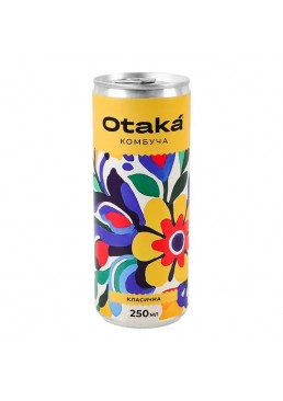 Безалкогольный напиток Otaka Комбуча Классическая слабогазированный, 250 мл