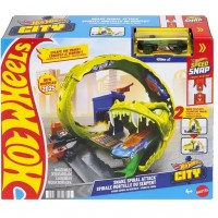 Ігровий набір Hot Wheels City «Спіральна атака Змії»