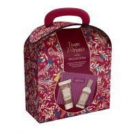 Подарочный набор Tesori d'Oriente Византия (парфюмированная вода, 100 мл + крем для тела, 75 мл + косметичка)