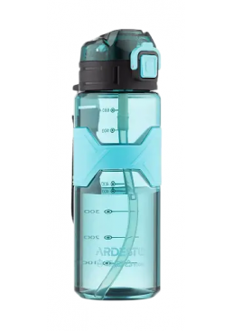 Бутылка для воды Ardesto Fitness AR2280EB, 800 мл (голубая) 
