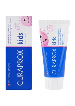 Детская зубная паста с фтором Curaprox kids 6+ со вкусом арбуза, 60 мл