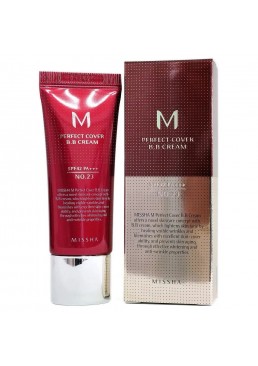 BB-крем Missha M Perfect Cover № №23 Natural Beige (натуральний беж), 20 мл