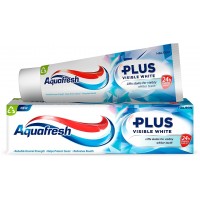 Паста зубная с фтором Aquafresh Visible white Plus, 75мл