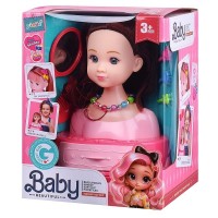 Головка для зачісок 672-2A з аксесуарами для волосся