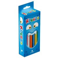 Крейда маленька кругла різнокольорова, 8 шт