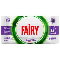 Влажные салфетки для уборки Fairy Lavanta, 100 шт