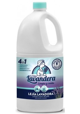 Гель Lavandera Lejía Lavadora 4в 1 для отбеливания одежды и мытья различных поверхностей с ароматом лаванды, 2 л