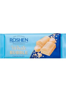 Шоколад білий Roshen пористий, 80г