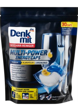 Капсулы для посудомоечных машин Denkmit Multi-Power Energy Caps, 30 шт