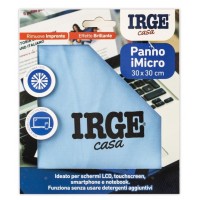Салфетка микрофибра для стекол и мониторов Irge, 30х30 см