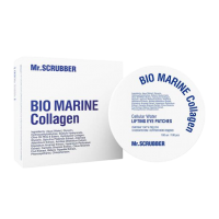 Лифтинг патчи под глаза Mr. Scrubber Bio Marine Collagen с коллагеном и клеточной водой, 100 шт