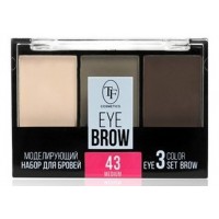 Набор для моделирования бровей TF cosmetics Eyebrow 3 Color Set (тон 43-средний), 12 мл