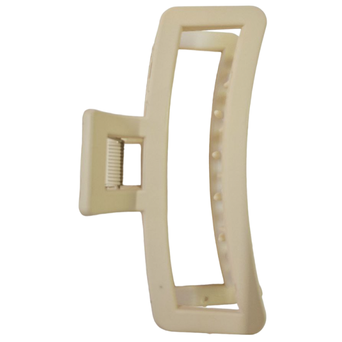 Заколка-крабик KRАB16-4.5 молочний, 1 шт (42598) - 