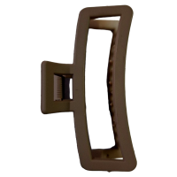 Заколка-крабик KRАB16-4.5 коричневий, 1 шт