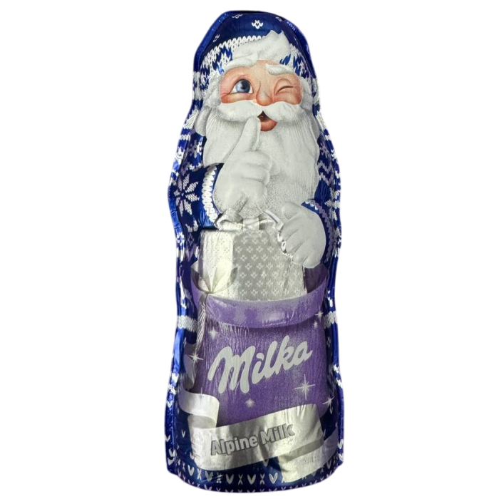 Молочный Санта Milka Alpine Milk, 90 г - 