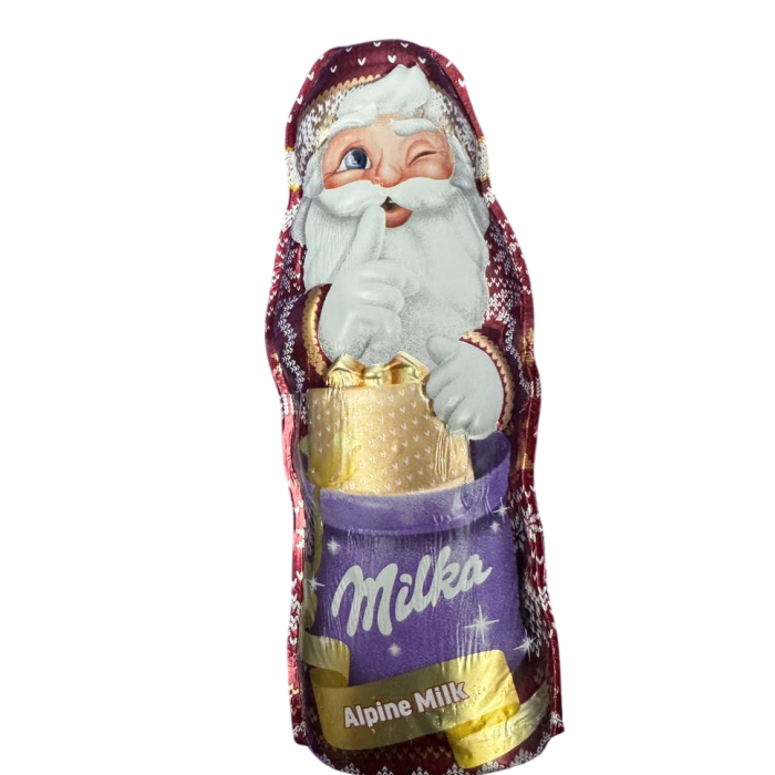 Молочный Санта Milka Alpine Milk, 90 г - 