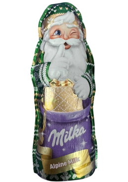 Молочний Санта Milka Alpine Milk, 90 г