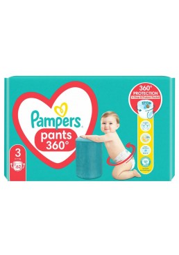 Підгузки - трусики Pampers Pants Розмір 3 (6-11 кг), 62 шт