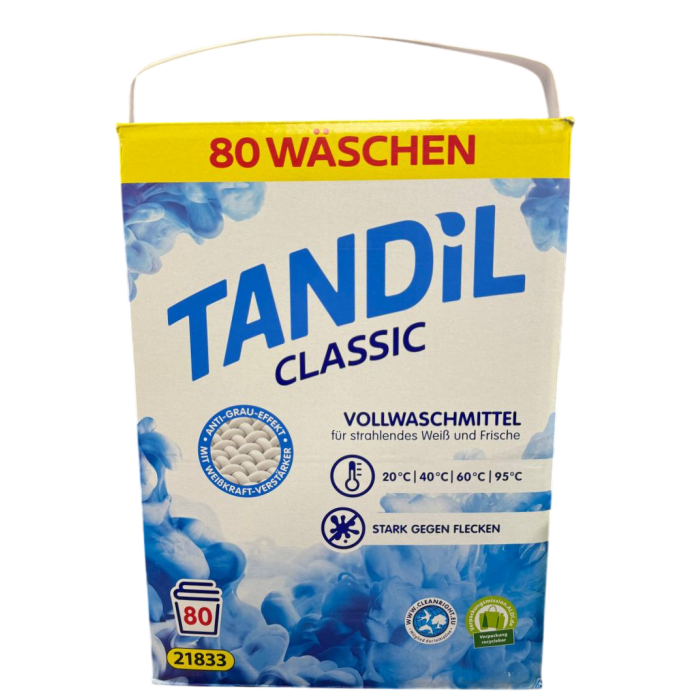 Стиральный порошок Tandil Classic Vollwaschmittel 5,2 кг (80 стирок)  - 