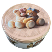 Печиво вершкове Cute Teddies Jacobsens Bakery металева банка в асортименті, 150 г 