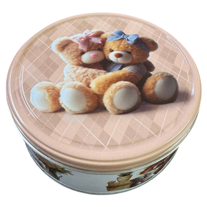 Печиво вершкове Cute Teddies Jacobsens Bakery металева банка в асортименті, 150 г  (022553) - 