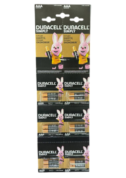 Батарейки ААА Duracell Basic LR03 1.5V Alkaline, 12 шт