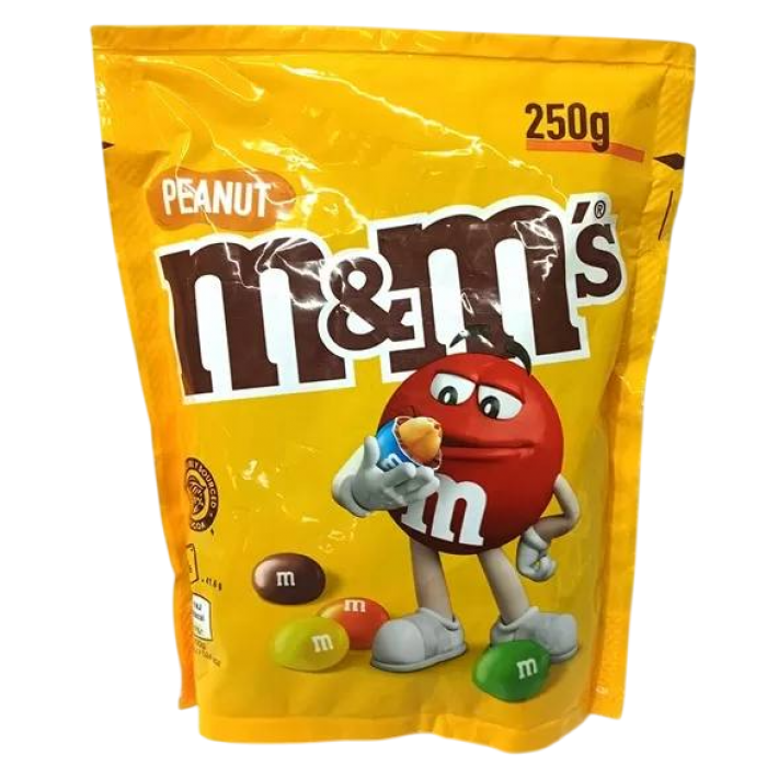 Драже шоколадне M&M's Peanut, 250 г (454346/005846) - 