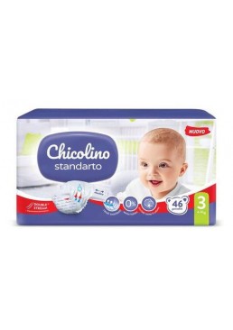 Подгузники Chicolino 3 (4-9 кг), 46 шт