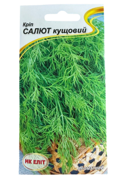 Семена НК ЭЛИТ Укроп Салют кустовой, 3 г 