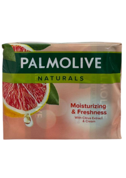 Тверде мило Palmolive Naturals з цитрусовим ароматом та кремом, 4х90г