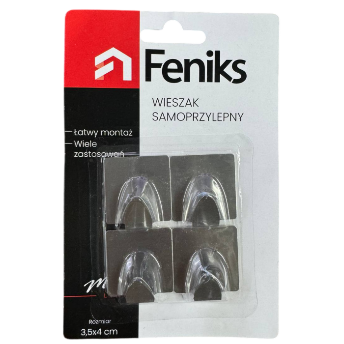 Набір металевих гачків Feniks , 4 шт (242098) - 