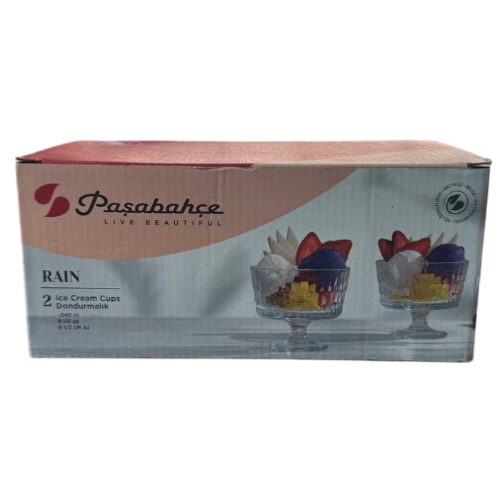 Набор креманок стеклянных Pasabahce, 240 мл (2 шт) - 