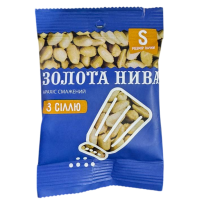 Арахіс смажений з сіллю "Золота Нива", 30 г