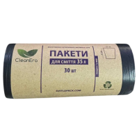 Пакети для сміття CleanEra 35 л, 30 шт