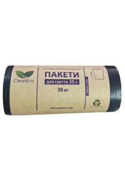 Пакети для сміття CleanEra 35 л, 30 шт