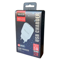 Сетевое зарядное устройство (адаптер) 2в1 WALKER WH-33 2USB / 2.4A