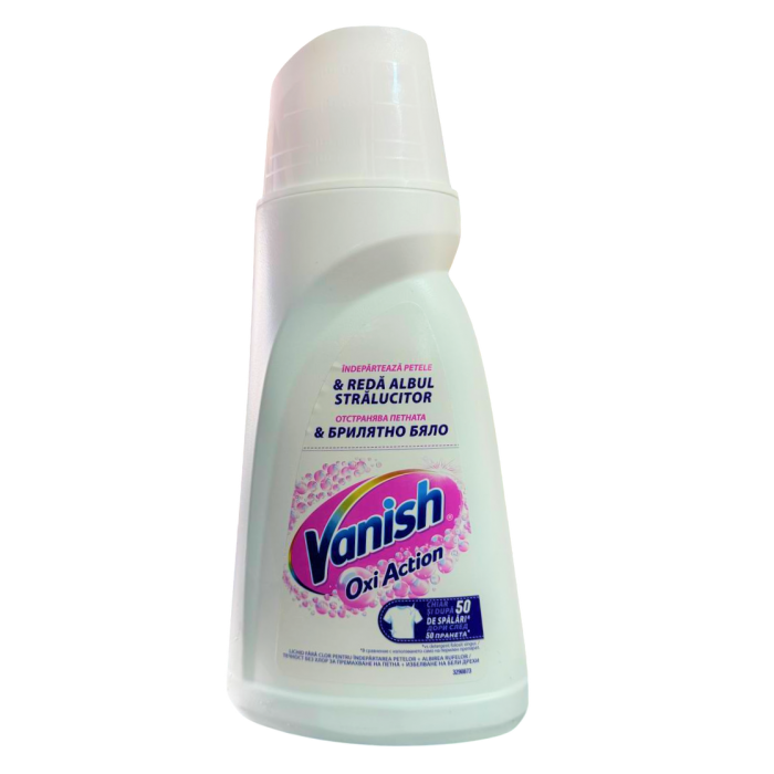Плямовивідник Vanish Oxi action для білих тканин 1 л (309032) - 
