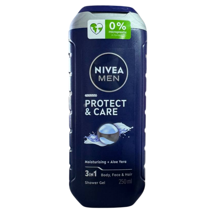 Гель для душа Nivea Men Protect & Care 3in1, 250 мл - 