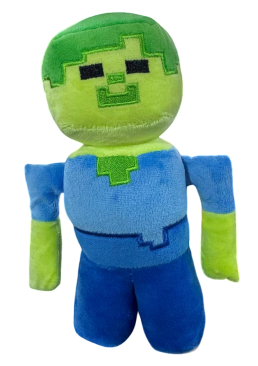 Мягкая игрушка Titatin Minecraft Зомби, 21 см