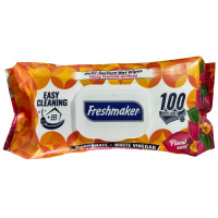 Вологі серветки для прибирання Freshmaker Floral scent, 100 шт 