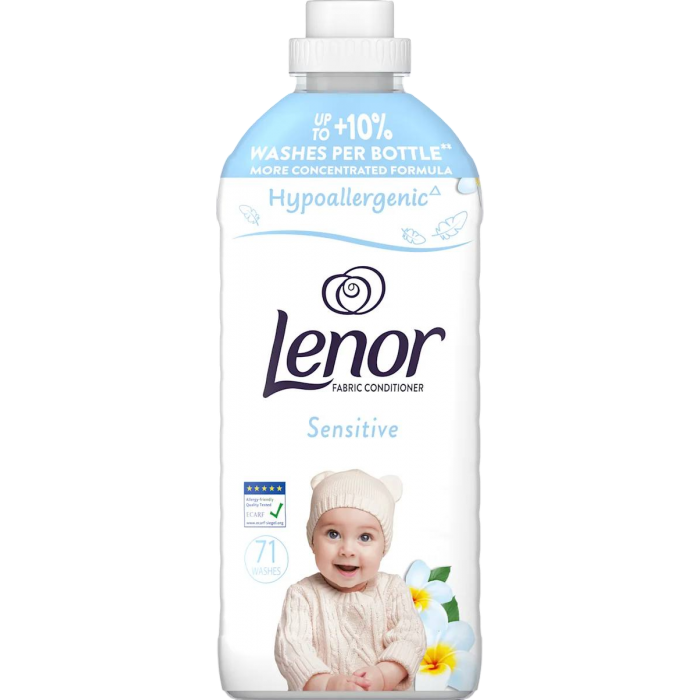 Кондиціонер для білизни Lenor "Для чутливої шкіри", 1.491 л (71 прання) (723985) - 