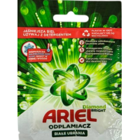 Порошок пятновыводитель Ariel White Diamond Bright для белых тканей, 30 г