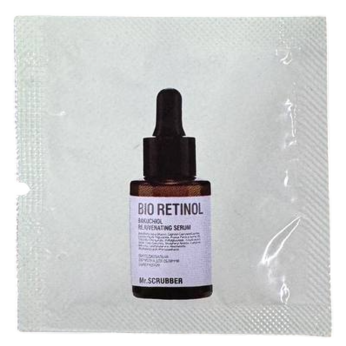 Омолаживающая сыворотка для лица Mr.Scrubber Bio Retinol Serum с бакучиолом, 1.2 мл - 