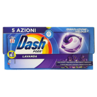 Капсули для прання універсальні Dash Lavanda, 31 шт
