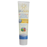 Сонцезахисний дитячий крем Bioton Cosmetics SPF 45, 120 мл
