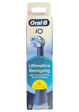 Насадки для электрической зубной щетки Oral-B iO Ultimative Reinigung, 4 шт (синие)